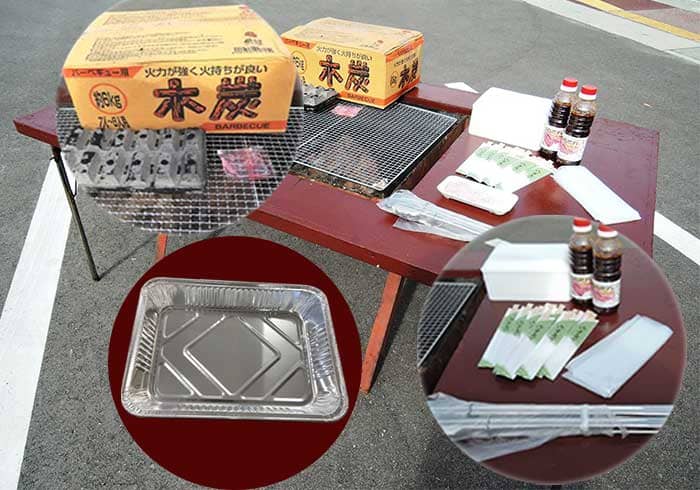 BBQセット付属品